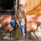 Book Lover's Linen Tote Bag