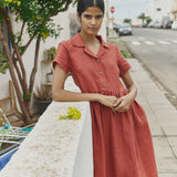 MAPLE-2 linen dress
