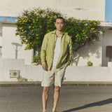 Men’s long sleeve linen shirt MONTREAL