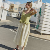 LIMA front button linen top