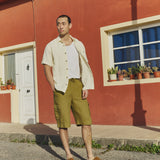 Men’s cargo linen shorts MACKAY