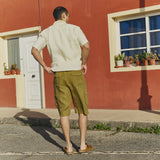 Men’s cargo linen shorts MACKAY