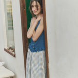 DELILAH maxi linen skirt