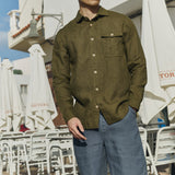 Men’s long sleeve linen shirt MONTREAL