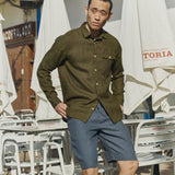 Men’s long sleeve linen shirt MONTREAL