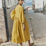 MONTMARTE oversized linen dress