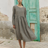 Maxi EMILIE loose linen dress