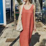 SARDINIA long linen dress