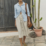 MARLE classic linen shirt