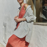 SARDINIA long linen dress