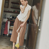 NOOSA collar linen shirt