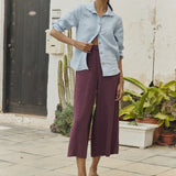Maxi WELS wide leg linen pants