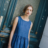 Maxi SMOCK loose linen dress