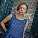 Maxi SMOCK loose linen dress