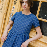 BELLEVUE linen dress