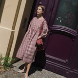 MONTMARTE oversized linen dress
