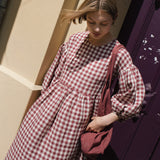 MONTMARTE oversized linen dress