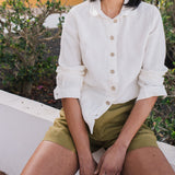 MARLE classic linen shirt