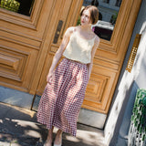 RIMINI cami linen top