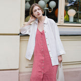 YVOIRE relaxed linen shirt