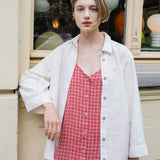 YVOIRE relaxed linen shirt