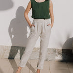 ATHENS-2 linen pants - notperfectlinen