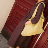 BIEL wrap-front linen dress